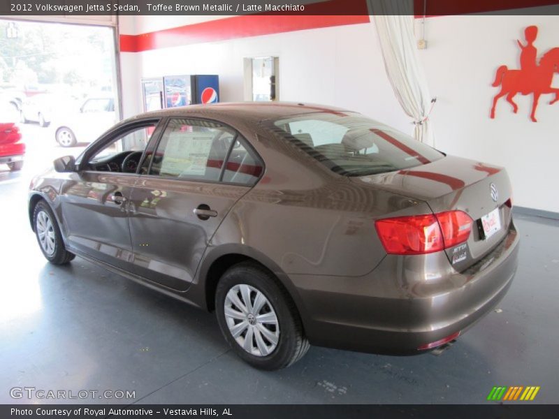Toffee Brown Metallic / Latte Macchiato 2012 Volkswagen Jetta S Sedan