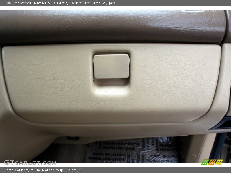Desert Silver Metallic / Java 2002 Mercedes-Benz ML 500 4Matic