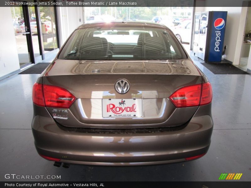 Toffee Brown Metallic / Latte Macchiato 2012 Volkswagen Jetta S Sedan
