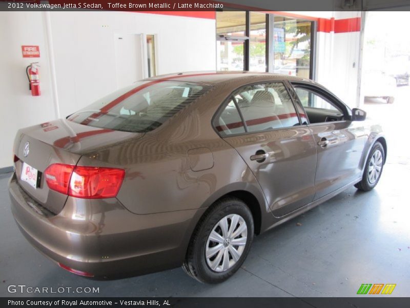Toffee Brown Metallic / Latte Macchiato 2012 Volkswagen Jetta S Sedan