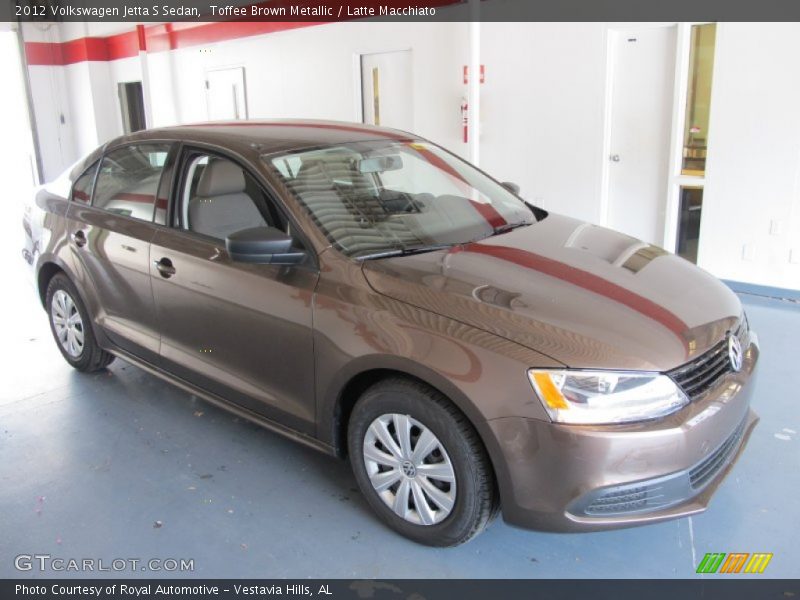Toffee Brown Metallic / Latte Macchiato 2012 Volkswagen Jetta S Sedan