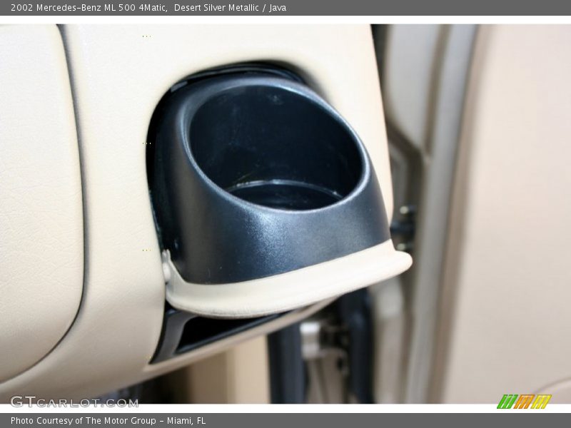 Desert Silver Metallic / Java 2002 Mercedes-Benz ML 500 4Matic
