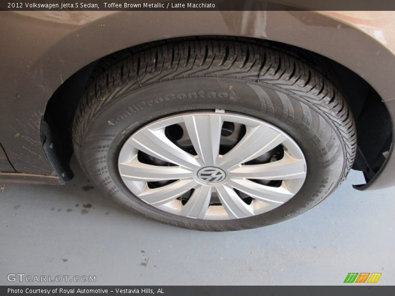Toffee Brown Metallic / Latte Macchiato 2012 Volkswagen Jetta S Sedan
