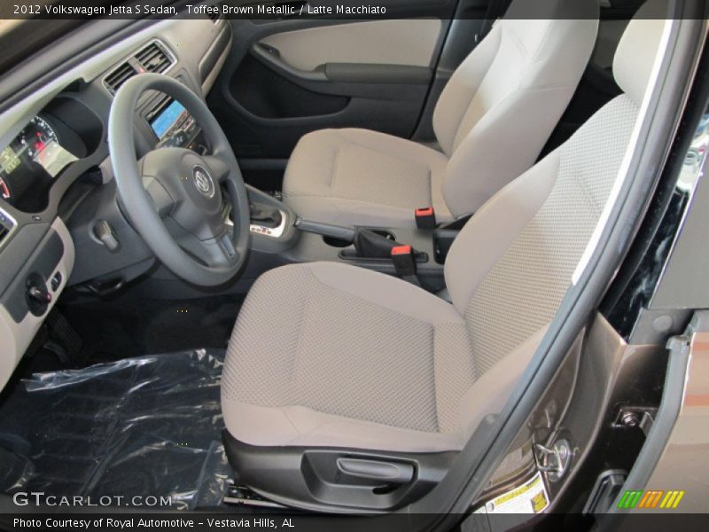 Toffee Brown Metallic / Latte Macchiato 2012 Volkswagen Jetta S Sedan