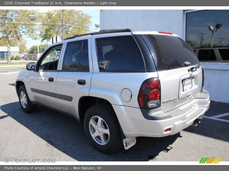 Silverstone Metallic / Light Gray 2005 Chevrolet TrailBlazer LS 4x4