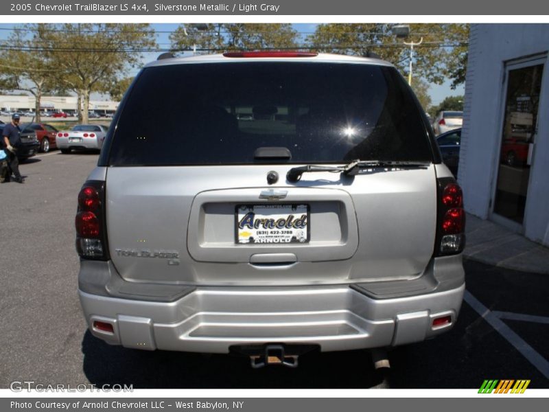 Silverstone Metallic / Light Gray 2005 Chevrolet TrailBlazer LS 4x4