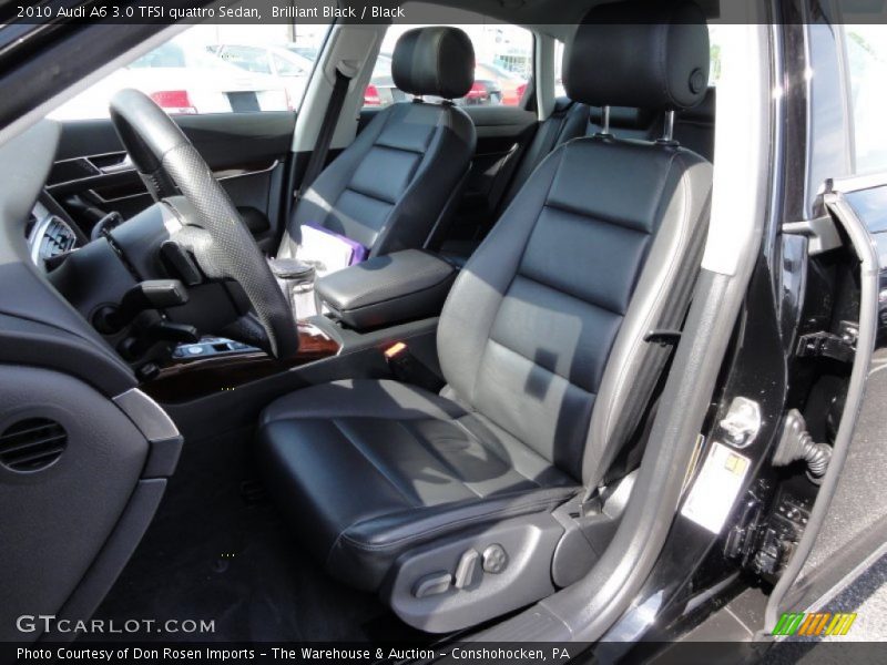 Brilliant Black / Black 2010 Audi A6 3.0 TFSI quattro Sedan