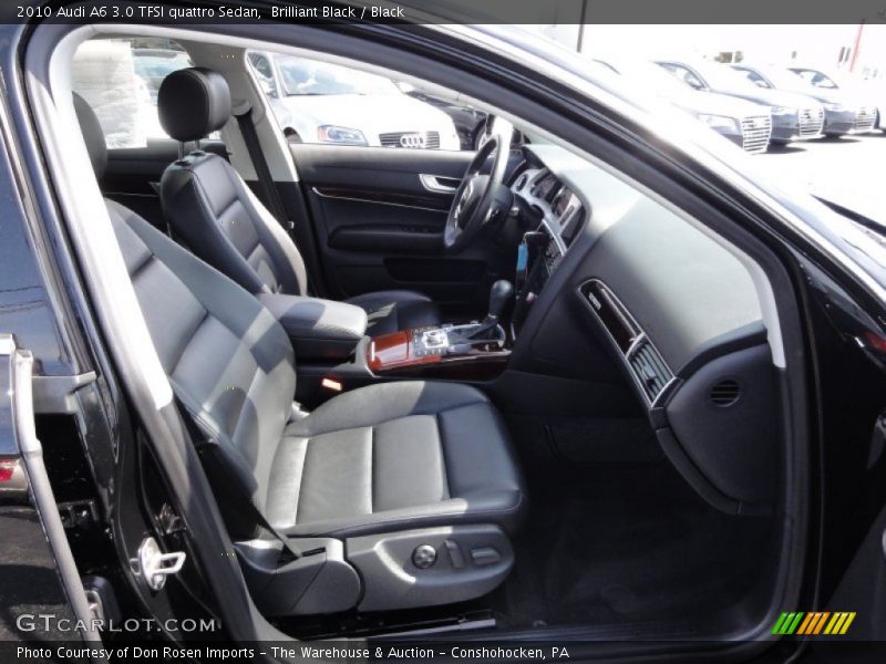 Brilliant Black / Black 2010 Audi A6 3.0 TFSI quattro Sedan