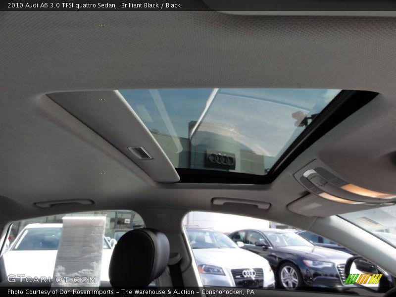 Sunroof of 2010 A6 3.0 TFSI quattro Sedan