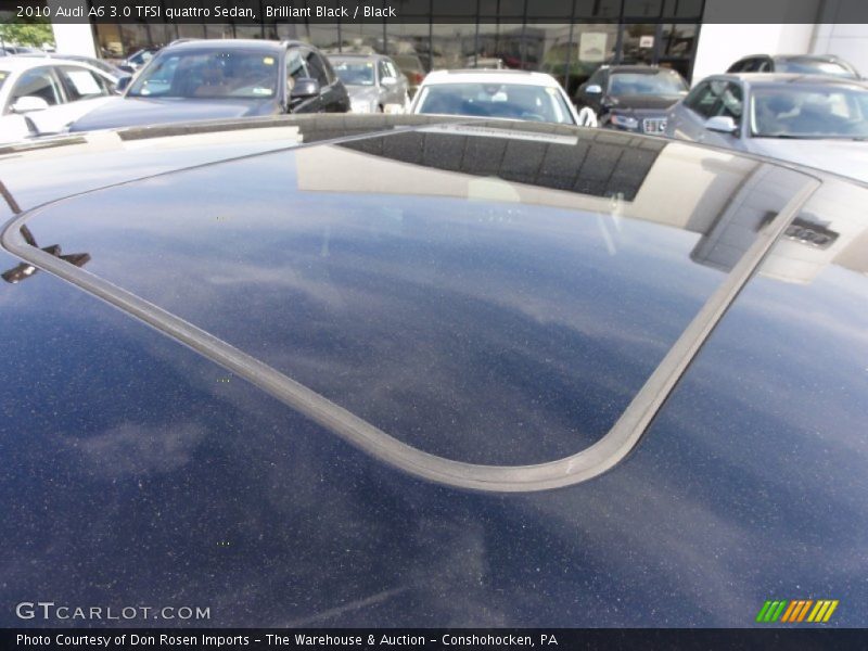 Sunroof of 2010 A6 3.0 TFSI quattro Sedan