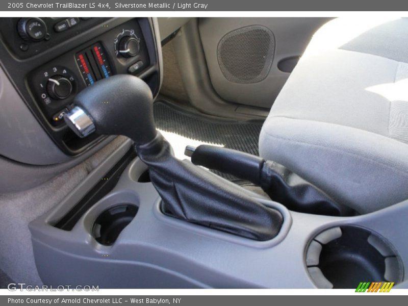 Silverstone Metallic / Light Gray 2005 Chevrolet TrailBlazer LS 4x4