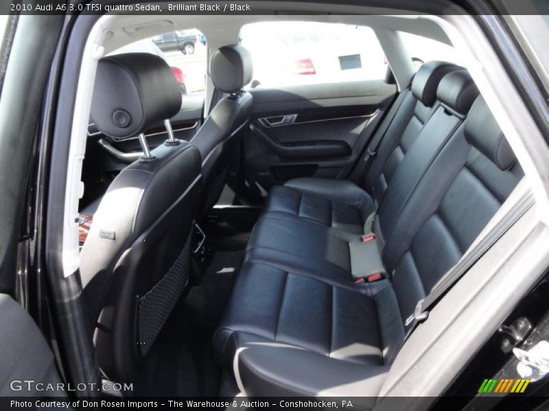  2010 A6 3.0 TFSI quattro Sedan Black Interior