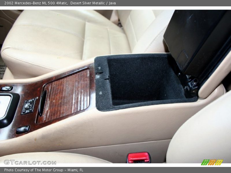 Desert Silver Metallic / Java 2002 Mercedes-Benz ML 500 4Matic