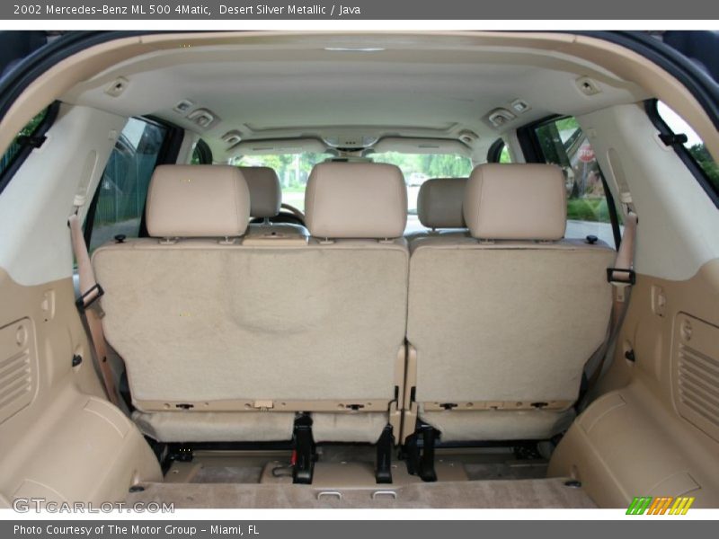 Desert Silver Metallic / Java 2002 Mercedes-Benz ML 500 4Matic