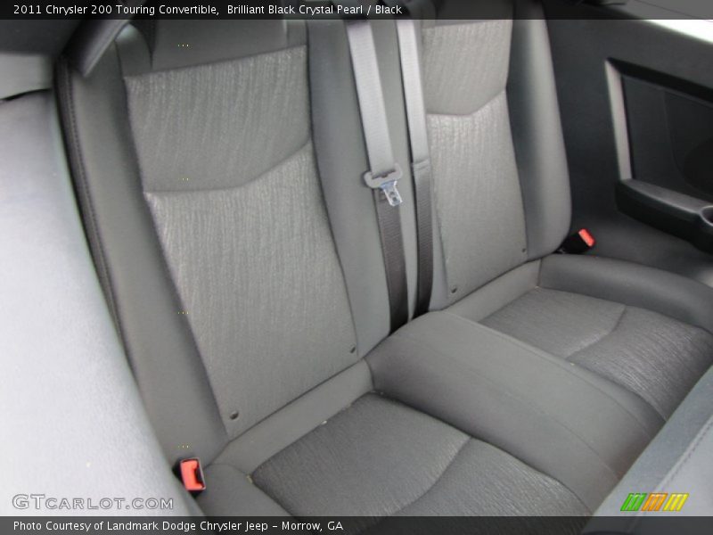  2011 200 Touring Convertible Black Interior