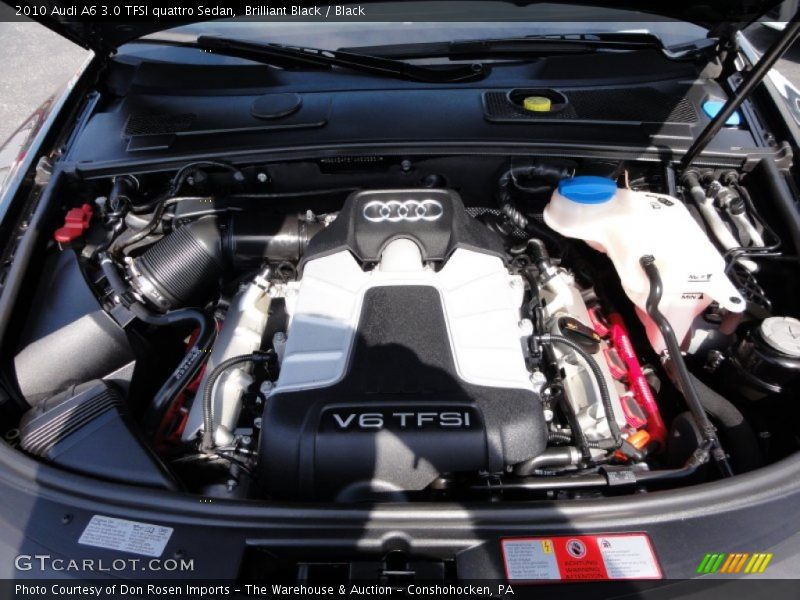  2010 A6 3.0 TFSI quattro Sedan Engine - 3.0 Liter TFSI Supercharged DOHC 24-Valve VVT V6