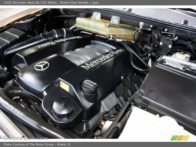  2002 ML 500 4Matic Engine - 5.0 Liter SOHC 24-Valve V8