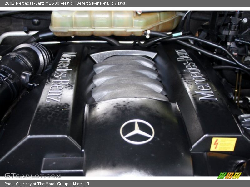  2002 ML 500 4Matic Engine - 5.0 Liter SOHC 24-Valve V8