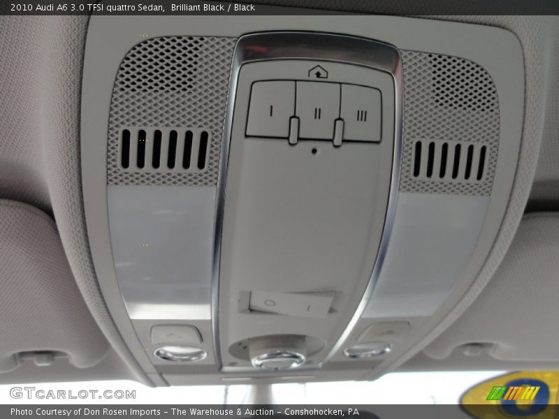 Controls of 2010 A6 3.0 TFSI quattro Sedan