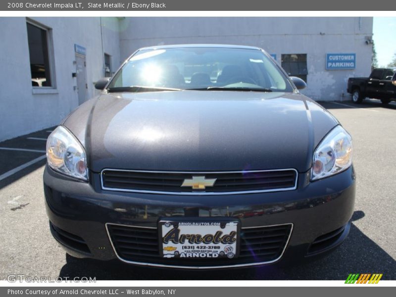 Slate Metallic / Ebony Black 2008 Chevrolet Impala LT