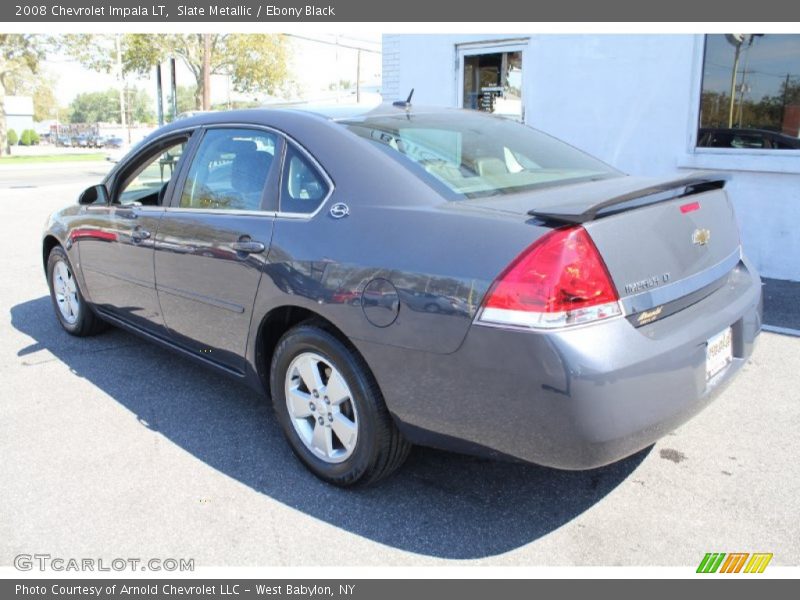 Slate Metallic / Ebony Black 2008 Chevrolet Impala LT