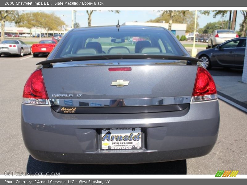 Slate Metallic / Ebony Black 2008 Chevrolet Impala LT