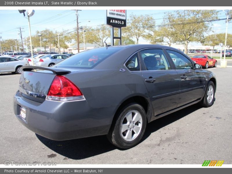 Slate Metallic / Ebony Black 2008 Chevrolet Impala LT
