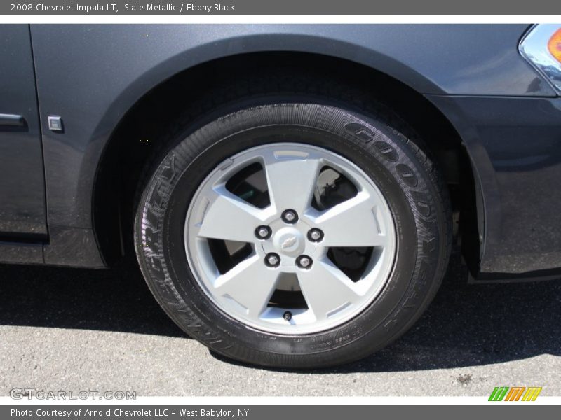 Slate Metallic / Ebony Black 2008 Chevrolet Impala LT