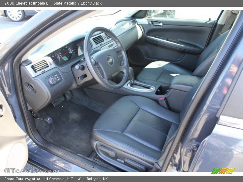 Slate Metallic / Ebony Black 2008 Chevrolet Impala LT