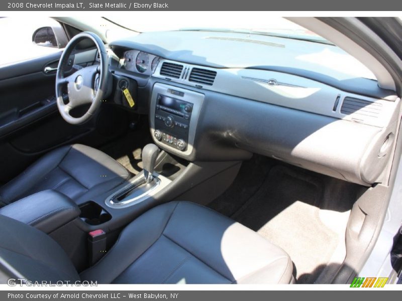 Slate Metallic / Ebony Black 2008 Chevrolet Impala LT