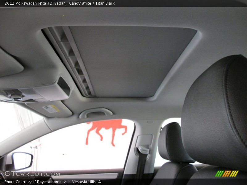 Candy White / Titan Black 2012 Volkswagen Jetta TDI Sedan