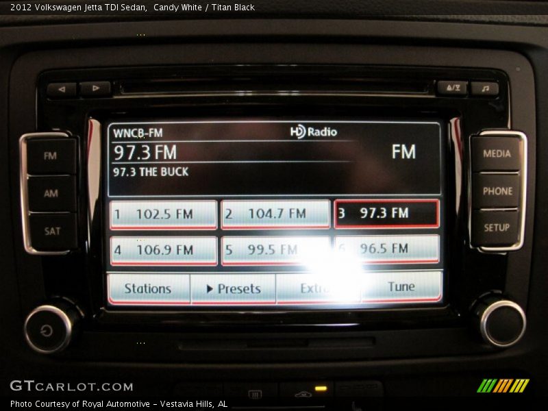 Candy White / Titan Black 2012 Volkswagen Jetta TDI Sedan
