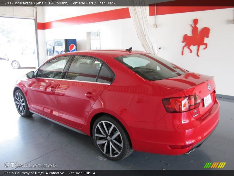 Tornado Red / Titan Black 2012 Volkswagen Jetta GLI Autobahn