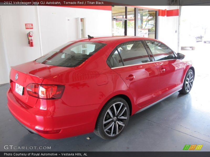 Tornado Red / Titan Black 2012 Volkswagen Jetta GLI Autobahn