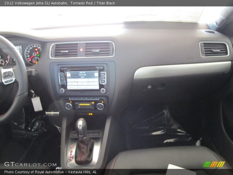 Tornado Red / Titan Black 2012 Volkswagen Jetta GLI Autobahn