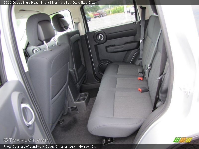 Bright Silver Metallic / Dark Slate Gray 2011 Dodge Nitro Heat