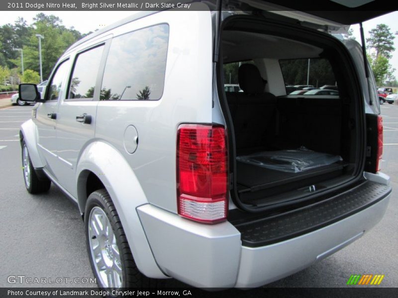 Bright Silver Metallic / Dark Slate Gray 2011 Dodge Nitro Heat