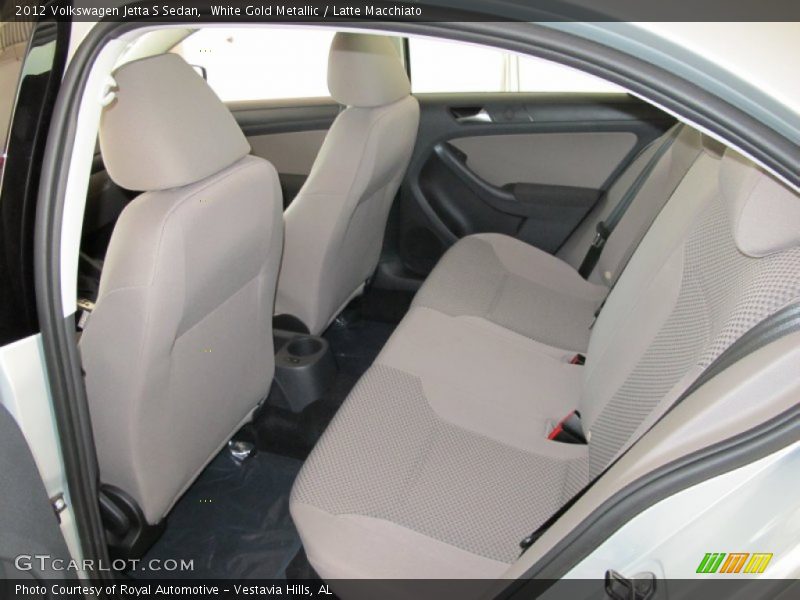 White Gold Metallic / Latte Macchiato 2012 Volkswagen Jetta S Sedan