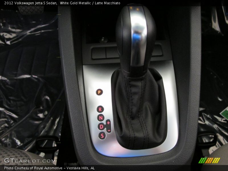 White Gold Metallic / Latte Macchiato 2012 Volkswagen Jetta S Sedan
