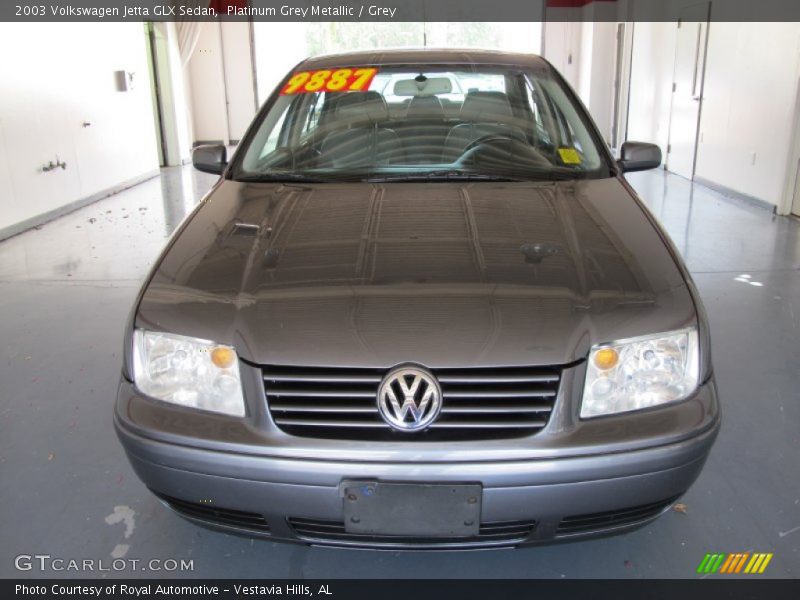 Platinum Grey Metallic / Grey 2003 Volkswagen Jetta GLX Sedan