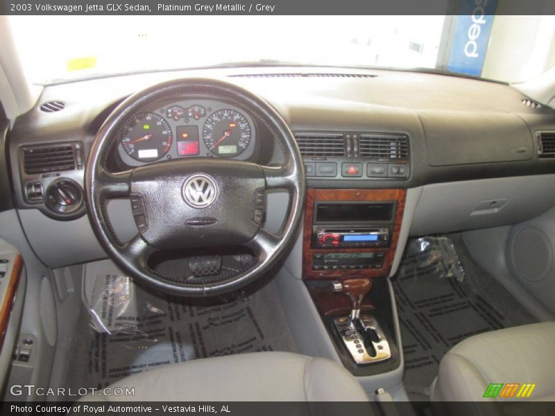 Dashboard of 2003 Jetta GLX Sedan