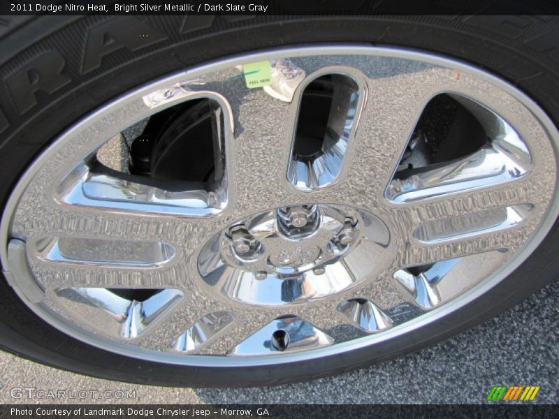 Bright Silver Metallic / Dark Slate Gray 2011 Dodge Nitro Heat