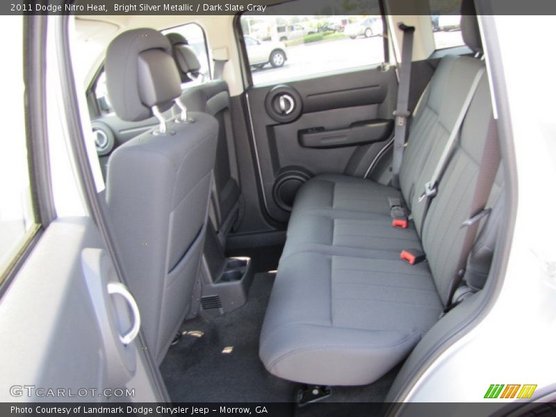Bright Silver Metallic / Dark Slate Gray 2011 Dodge Nitro Heat