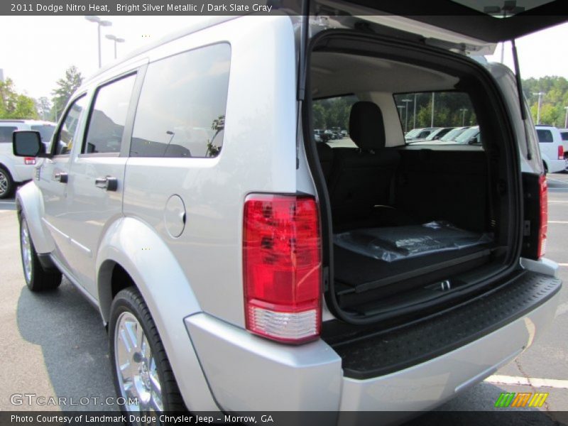 Bright Silver Metallic / Dark Slate Gray 2011 Dodge Nitro Heat
