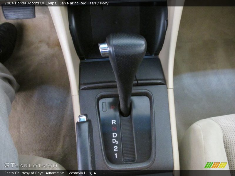  2004 Accord LX Coupe 5 Speed Automatic Shifter