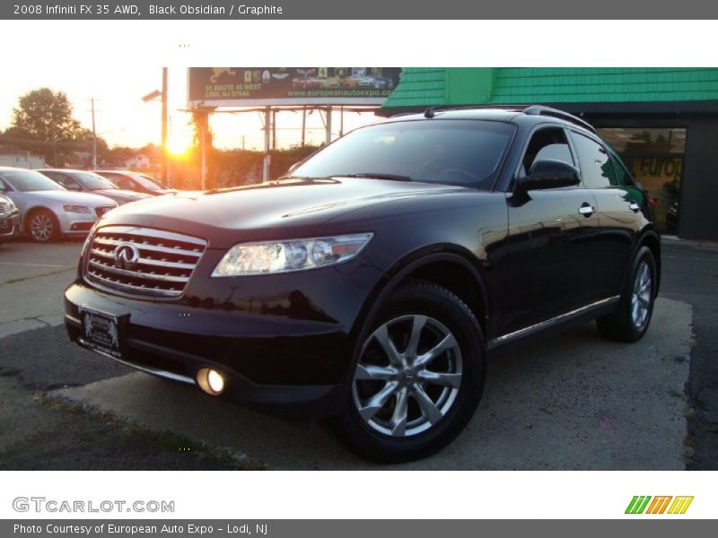 Black Obsidian / Graphite 2008 Infiniti FX 35 AWD