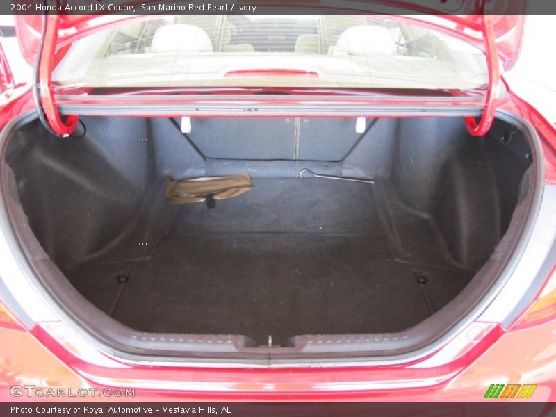  2004 Accord LX Coupe Trunk
