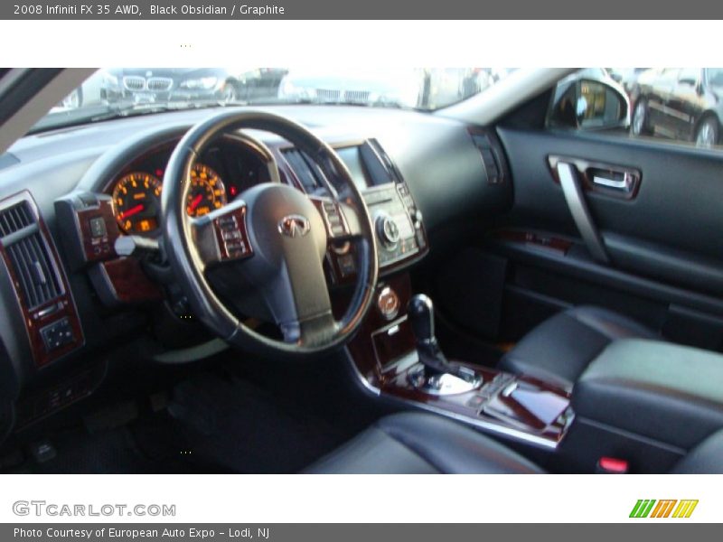 Black Obsidian / Graphite 2008 Infiniti FX 35 AWD