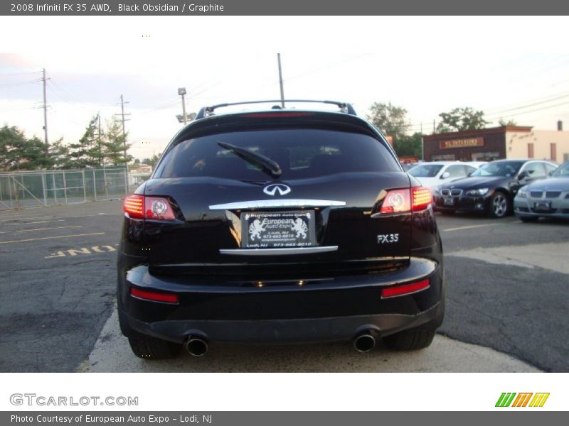 Black Obsidian / Graphite 2008 Infiniti FX 35 AWD