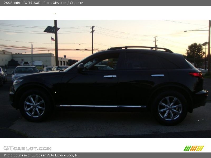 Black Obsidian / Graphite 2008 Infiniti FX 35 AWD